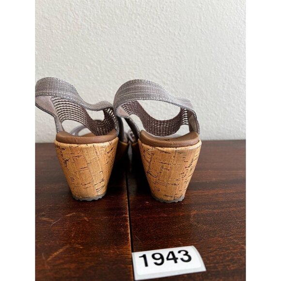 Skechers Beverlee High Tea Sandals Women's US 7 Mauve Mesh Slip On 31723 Vegan - Picture 9 of 11